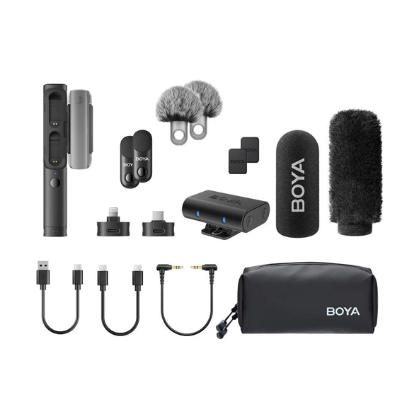 Boya Magic Al-Powered Transformable Mini Wireless Mikrofon - SKU02 - 12