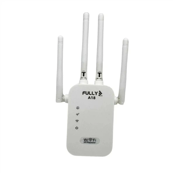 Fully A18 Wifi Repeater Access Point 300mbps 4antenli Wps Özellikli - 2