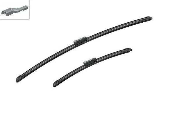 BOSCH 3397007432 ÖN SİLECEK SÜPÜRGESİ 650/380MM MUZ TİPİ PARTNER TEPE - BERLINGO 08> GRANDE PUNTO -LINEA 08> FIESTA VI 08> CORSA D 06> CORSA E 14> AVEO 11> MITO 09>AEROTWİN SİLECEK SETİ - 650/380 MM A ürün görseli 1