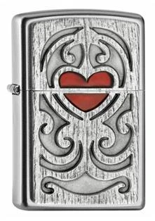 Zippo Wood Heart Emblem 2.005.107 (5-1) Çakmak ürün görseli