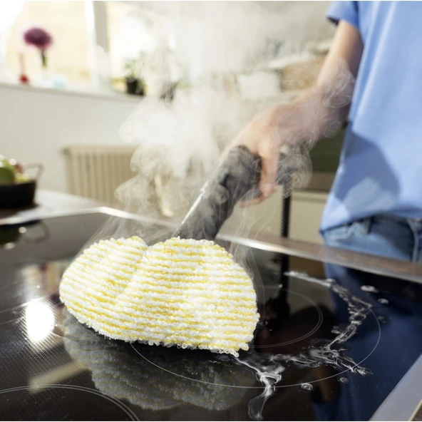 Karcher SC 3 Deluxe Textile Edition 3.5 Bar 1900 W Buharlı Temizlik Makinesi - Beyaz (5 Yıl Garanti) - Resim 7