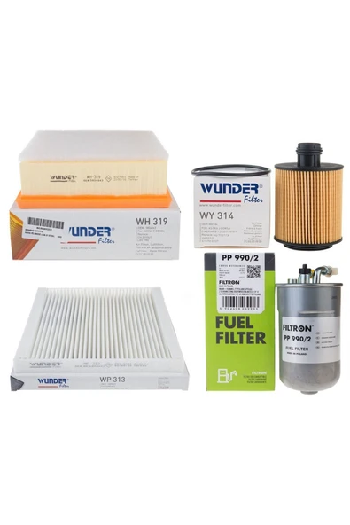 Opel Corsa D 1.3 Z13 Dtj Euro 4 Bakım Filtre Seti 2010-2011 ürün görseli 1