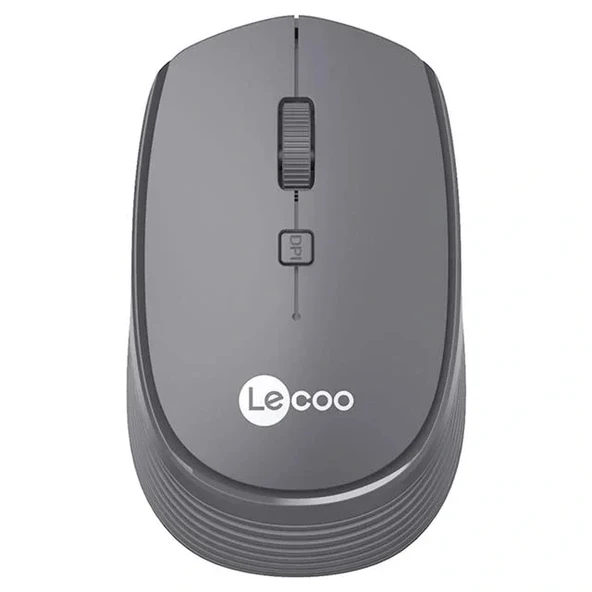 Lenovo Lecoo Ws202 2.4ghz Kablosuz 1200dpı Gri Optik Mouse 4 Tuşlu - 2