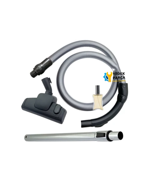 Fakir Uyumlu Emotion 2400 Süpürge Katlanmaz Dayanıklı Güçlü Hortumu Seti Hediyeli ürün görseli 1