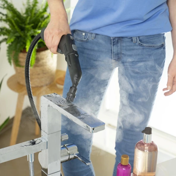 Karcher SC 3 Deluxe Textile Edition 3.5 Bar 1900 W Buharlı Temizlik Makinesi - Beyaz (5 Yıl Garanti) - Resim 6