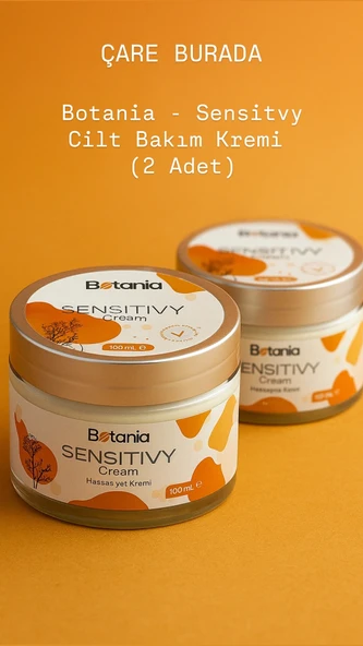 Botania - Sensitvy Cilt Bakım Kremi 100 Ml (2 Adet)