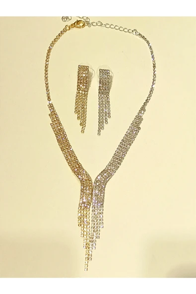 Monalisa Home Lüks Kolye Küpe Seti ürün görseli 1