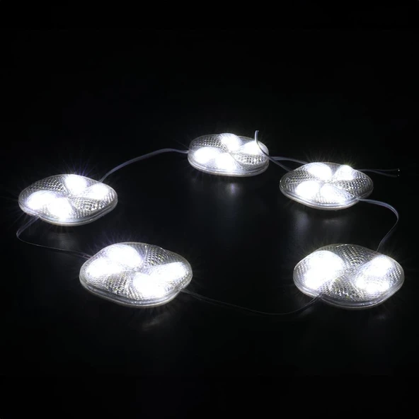 Powermaster 12 Volt 3 Watt Soğuk Beyaz Yanıp Sönen 6565-2835 Modül Led - 2