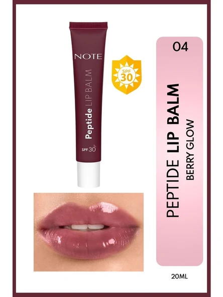 Note Peptide Lıp Balm 04 Berry Glow ürün görseli