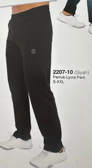 Crozwise İki İplik Alt Eşofman Siyah 2207 ürün görseli 1