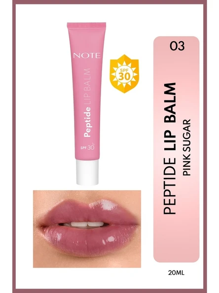 Note Peptide Lıp Balm 03 Pink Sugar ürün görseli