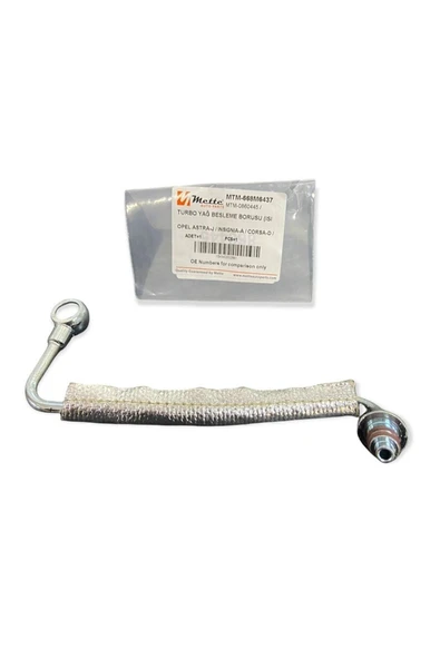 Opel Astra J 1.4 Turbo Üst Yağlama Borusu Isı Yalıtımlı Ithal ürün görseli