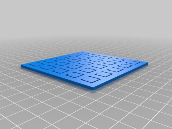 Tuş Takımı 5X5 2Mm Plastik Aparat