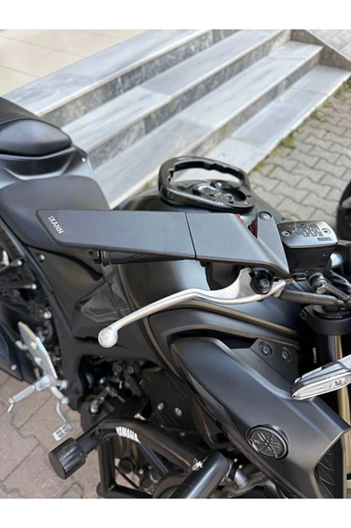 Motosiklet Yarasa Ayna H2 AYna Gidon Üstü Supermoto ürün görseli 1