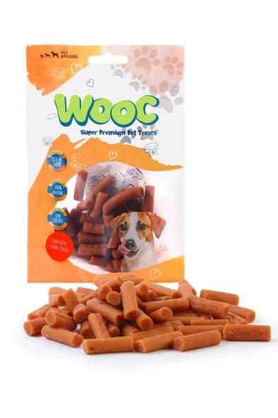 wooc Dog Tavuklu Mini Stick Köpek Ödül Maması ürün görseli 1