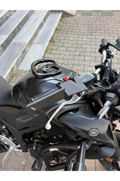 Motosiklet Yarasa Ayna H2 AYna Gidon Üstü Supermoto - Resim 2