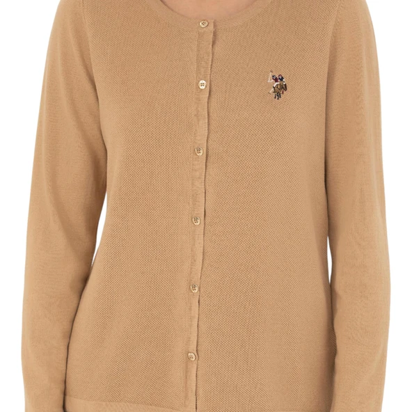 Kadın Basic Triko Hırka 50269008-VR014 - Resim 11