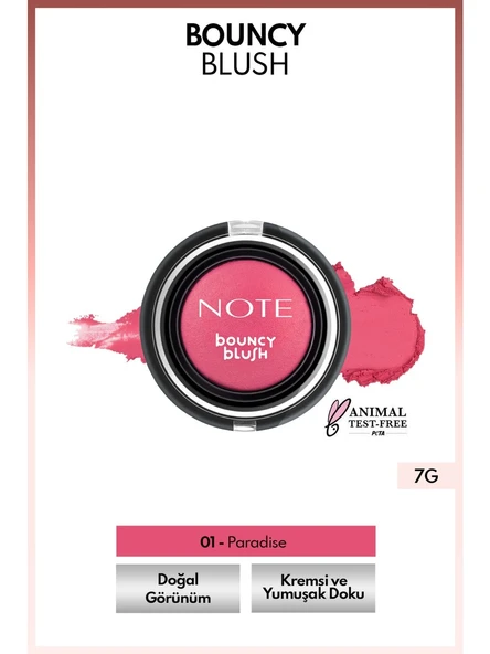 Note Boyuncy Blush Allık No 01 Paradıse