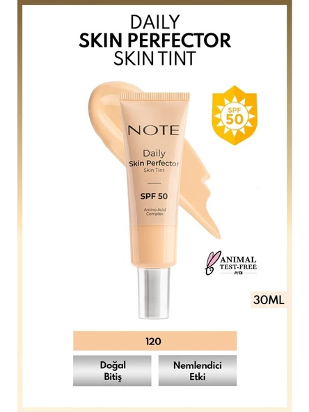 Note Daily Skin Perfector Spf50 Fondöten No 120 ürün görseli
