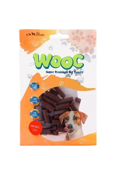 wooc Dog Ördek Mini Stick Köpek Ödül Maması ürün görseli 1