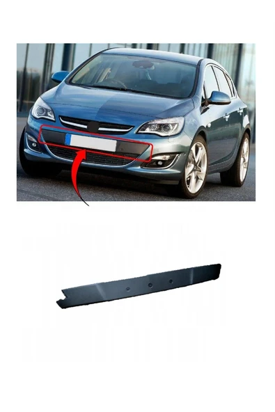 On Tampon Plakalık Astra J 2012 Model Üstü ürün görseli