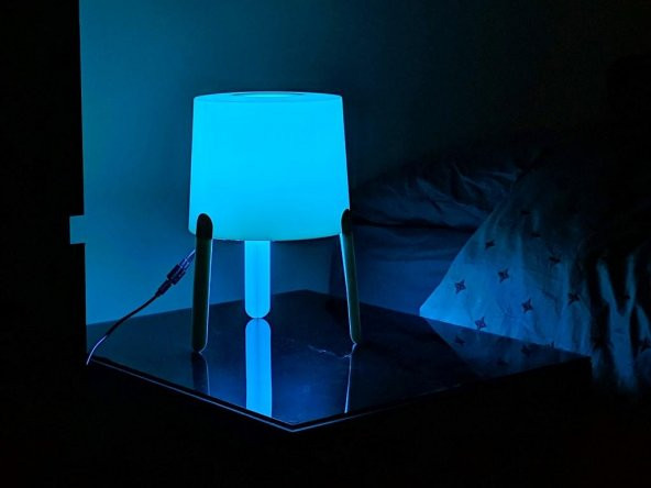 Ikea Tvärs Led Ampul Plastik Aparat