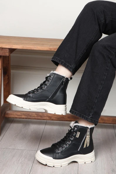 Kocamanlar 5428 Memory Kaucuk Kaymaz Taban Kadın Bot - Resim 12