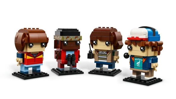 LEGO 40801  Stranger Things Mike, Dustin, Lucas ve Will Figürleri - Resim 3