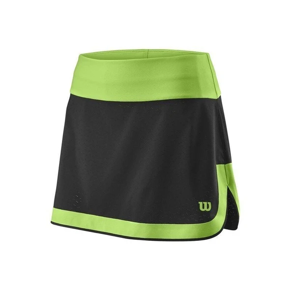 Wilson UWII Perf 12.5 Siyah Kadın Tenis Eteği WRA763602 ürün görseli 1