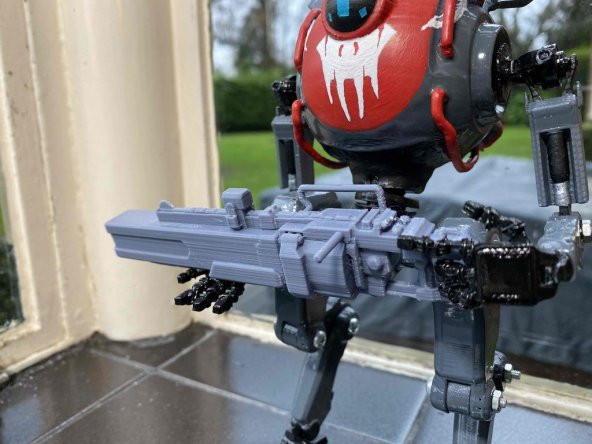 Northstar Plasma Railgun 3D Printing Plastik Aparat - 1