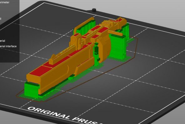 Northstar Plasma Railgun 3D Printing Plastik Aparat - 4