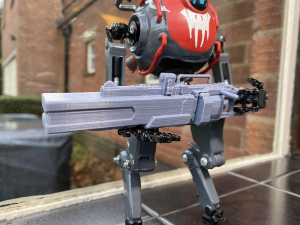 Northstar Plasma Railgun 3D Printing Plastik Aparat - 5