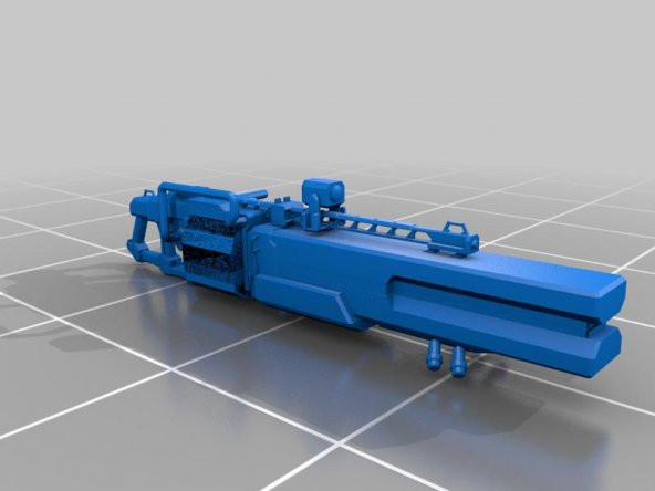 Northstar Plasma Railgun 3D Printing Plastik Aparat - 7