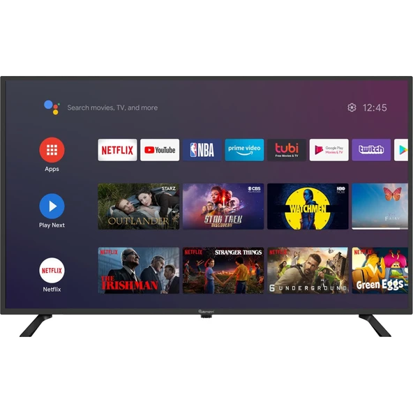 Wismann 43WS8503 43" 109 Ekran Uydu Alıcılı Full HD Google Android Smart LED TV ürün görseli
