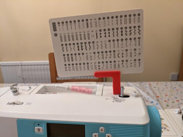 Necchi Nm2000 (Artı Diğerleri) Dikiş Makinası Dikiş Kart Tutucu Plastik Aparat - 6