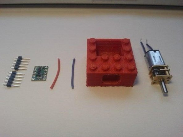 3D Baskı İle Uyumlu Pololu Motor Lego Konut Plastik Aparat - 3