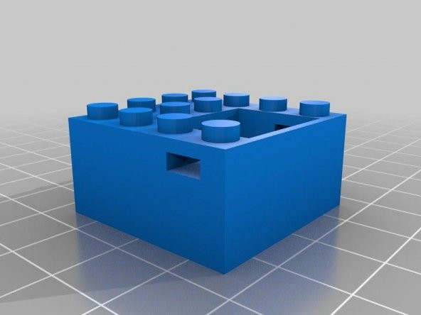 3D Baskı İle Uyumlu Pololu Motor Lego Konut Plastik Aparat - 4