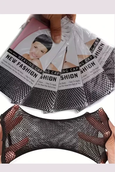 Kadınlar İçin Elastik Peruk Saç Ağı – Yüksek Kaliteli, Açık Bitişli Perukler İçin Moda File - Resim 3