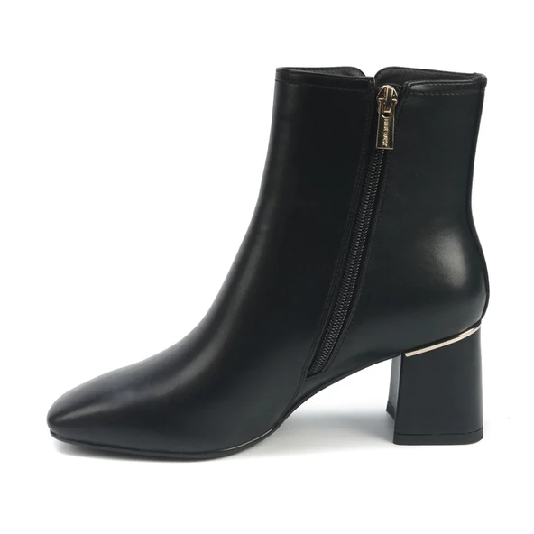 Nine West Kaena 5PR Siyah Topuklu Kadın Bot - Resim 3