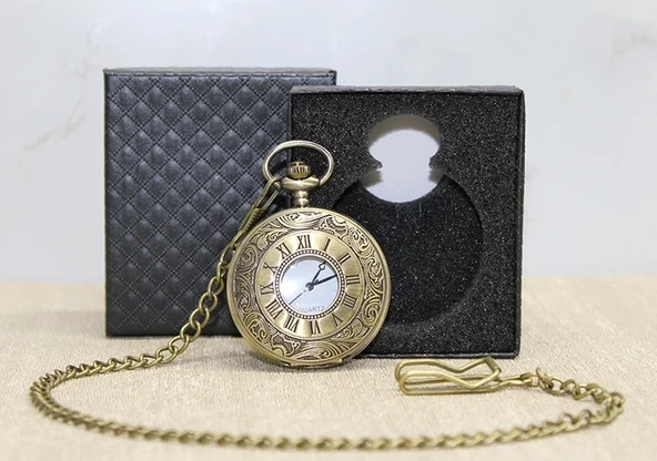 Özel Kutulu Antik Köstekli Saat Alk4668 ürün görseli