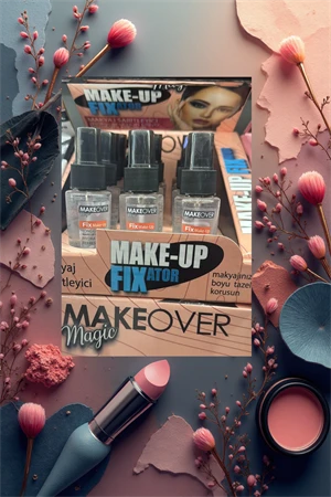 Makeover Long Lasting Fix Makyaj Sabitleyici Sprey – 50 ml, Uzun Süre Kalıcı & Doğal Görünüm - Resim 3