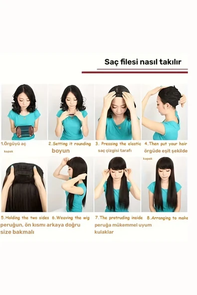 Kadınlar İçin Elastik Peruk Saç Ağı – Yüksek Kaliteli, Açık Bitişli Perukler İçin Moda File - Resim 2