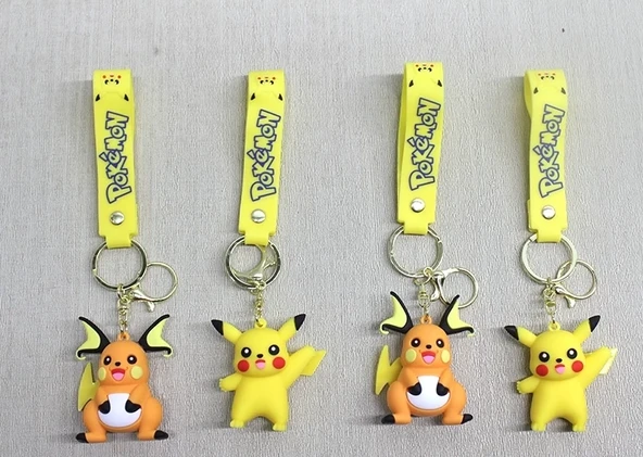 Pikachu Silikon Anahtarlık Alk4252 ürün görseli 1