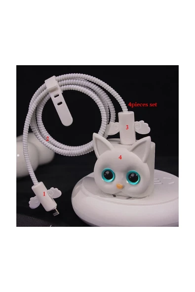 Iphone 18w/20w Uyumlu Şarj Aleti Kılıfı, Şarj Kablosu Örme Aparatı, Toparlayıcı, ürün görseli 1