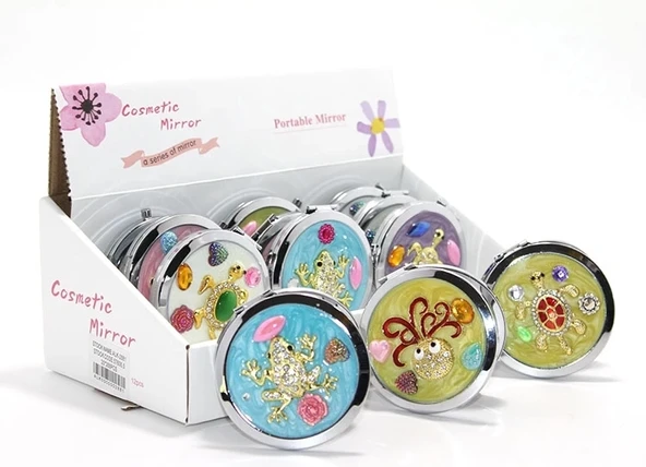 Kabartmalı Desenli El Aynası Alk2881 ürün görseli 1