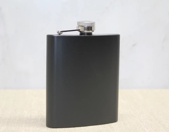 Tekli Siyah 7 Oz Matara Alk3896 ürün görseli 1