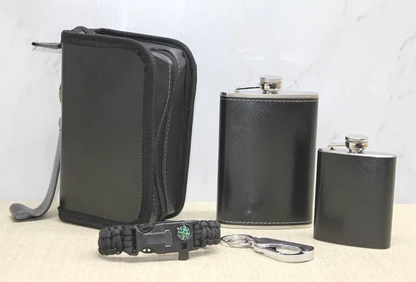 Kılıflı 2'li Matara Seti Alk3941 ürün görseli 1