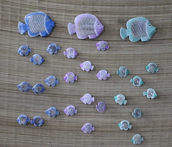 Balıklı Asmalı Rüzgar Çanı No:4 ürün görseli 1