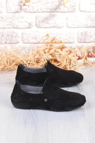 Mehmet Mete 42323 Nubuk Comfort Rahat Esnek Hakiki Deri Erkek Ayakkabı - Resim 2