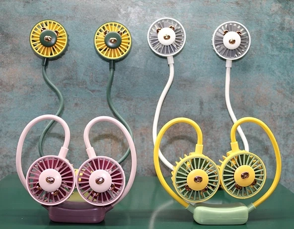 Kuromi Şarjlı Boyun Fanı Vantilatör 2 Kademeli Alk2690 ürün görseli 1